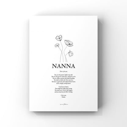 Nanna - A4 Print