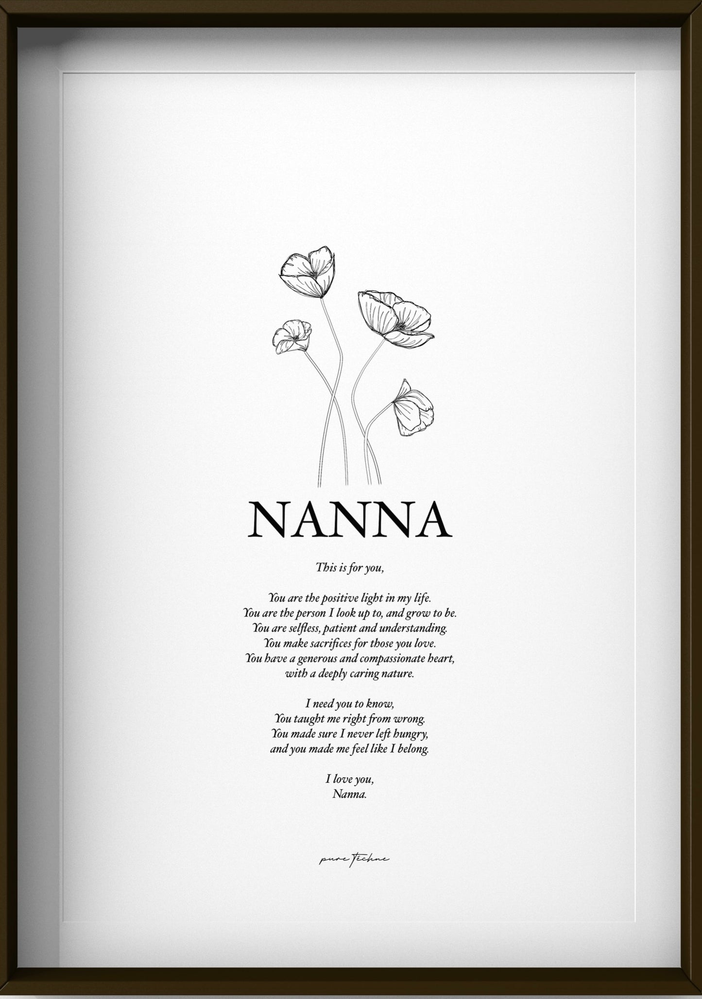 Nanna - A4 Print