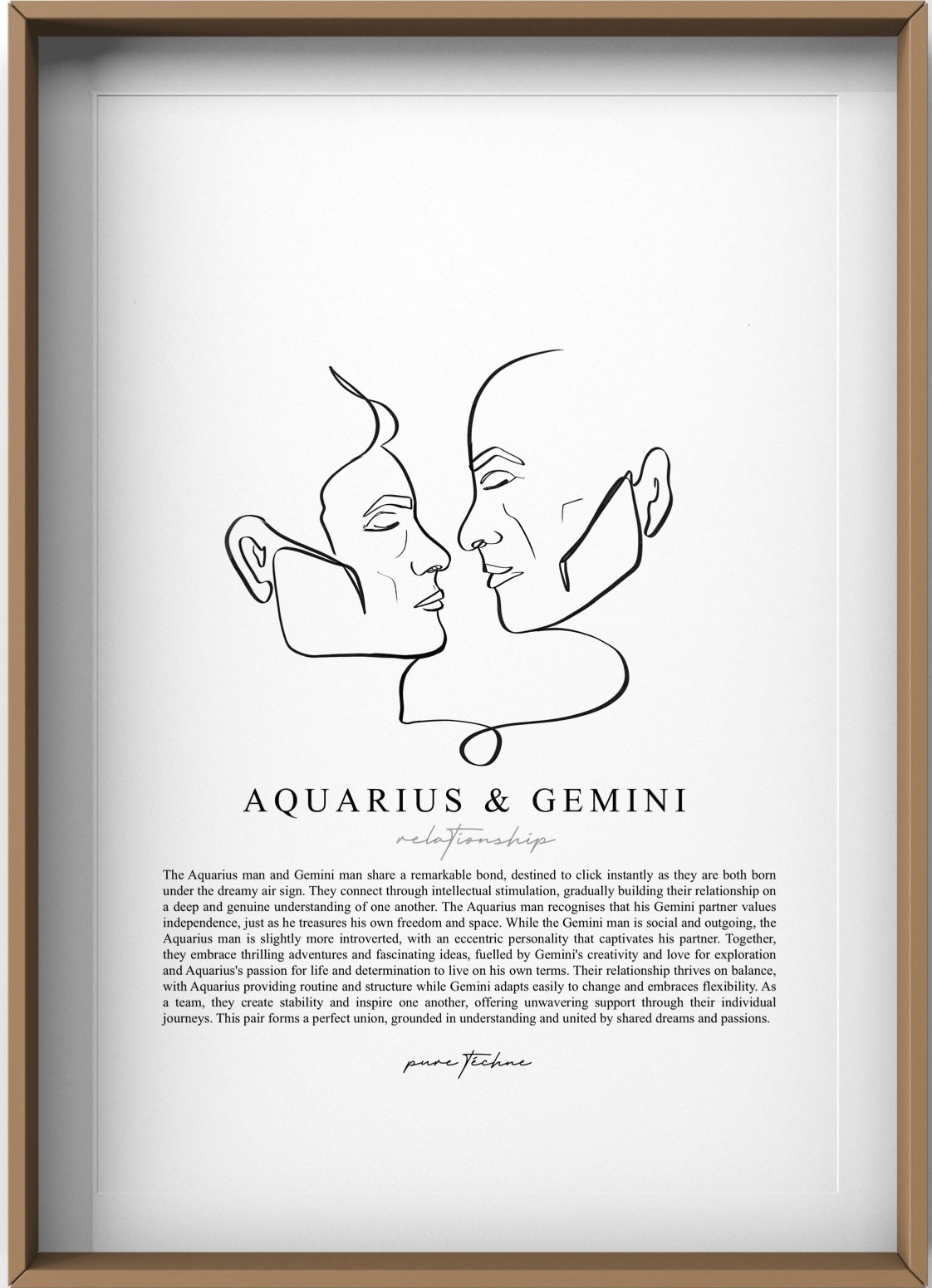 Aquarius Man & Gemini Man