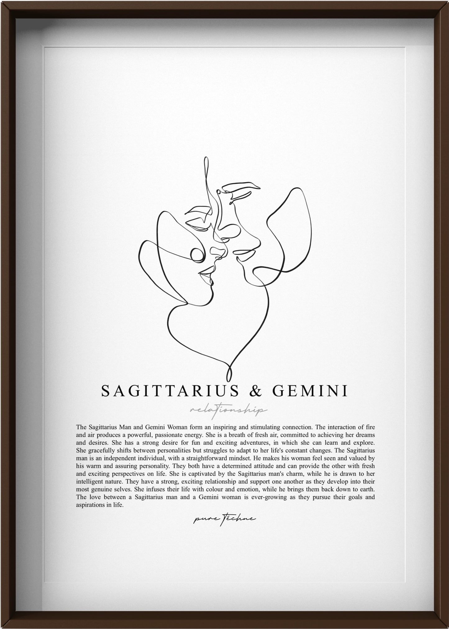 Sagittarius Man & Gemini Woman