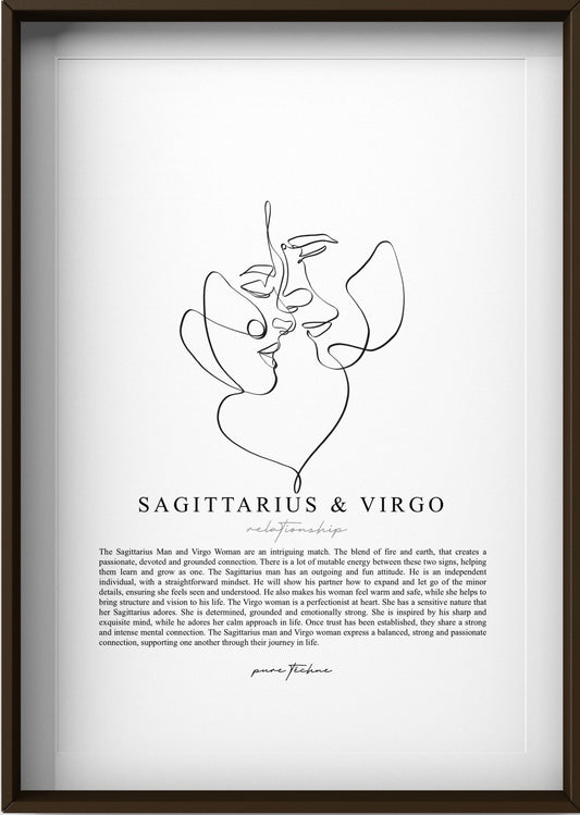 Sagittarius Man & Virgo Woman