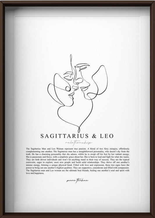 Sagittarius Man & Leo Woman