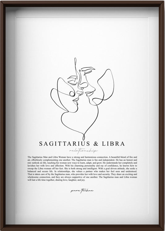 Sagittarius Man & Libra Woman