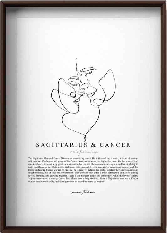 Sagittarius Man & Cancer Woman