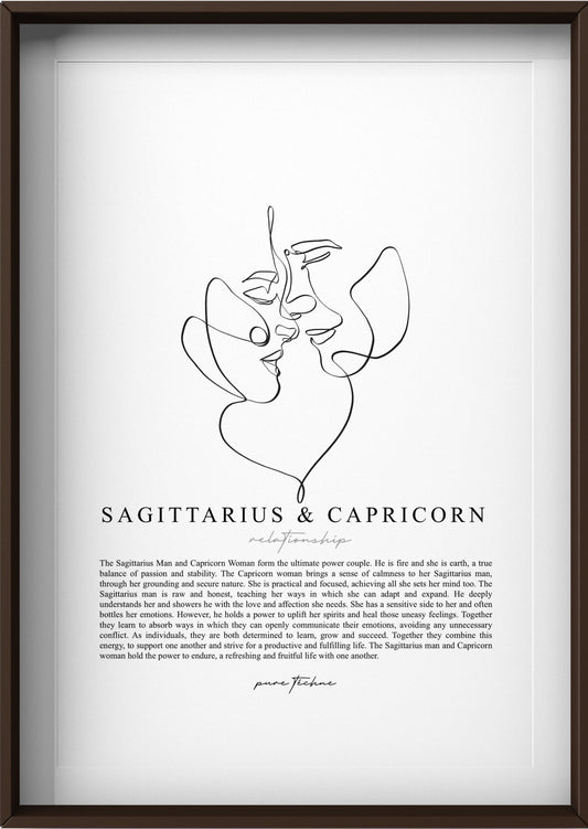 Sagittarius Man & Capricorn Woman