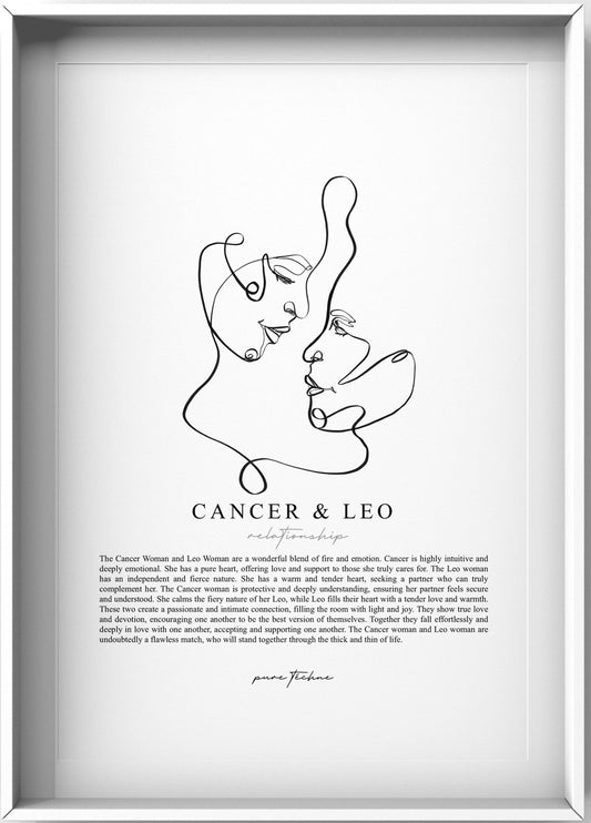Cancer Woman & Leo Woman