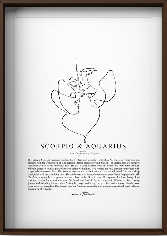 Scorpio Man & Aquarius Woman