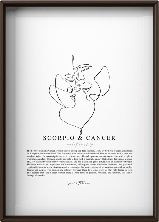 Scorpio Man & Cancer Woman