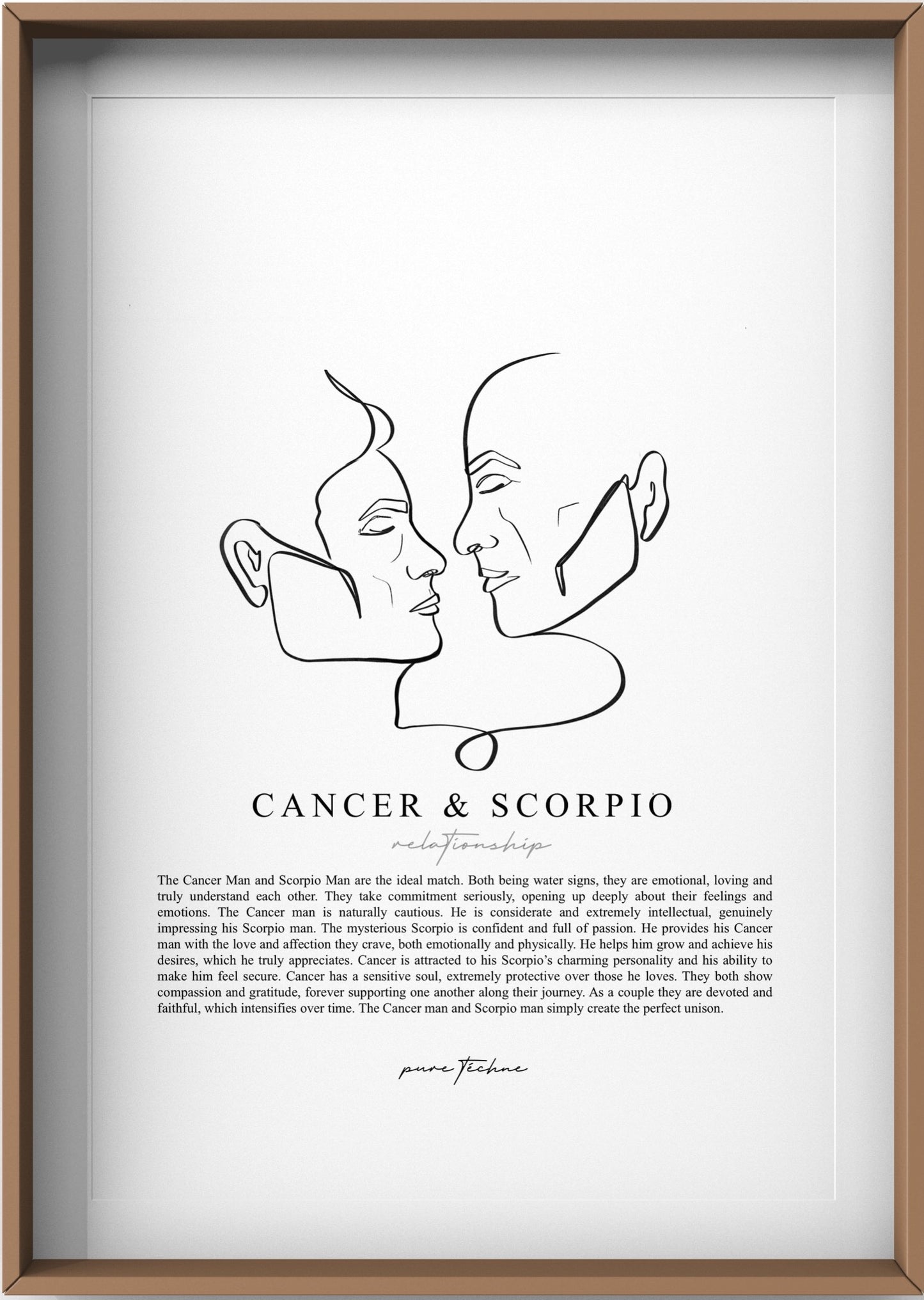 Cancer Man & Scorpio Man