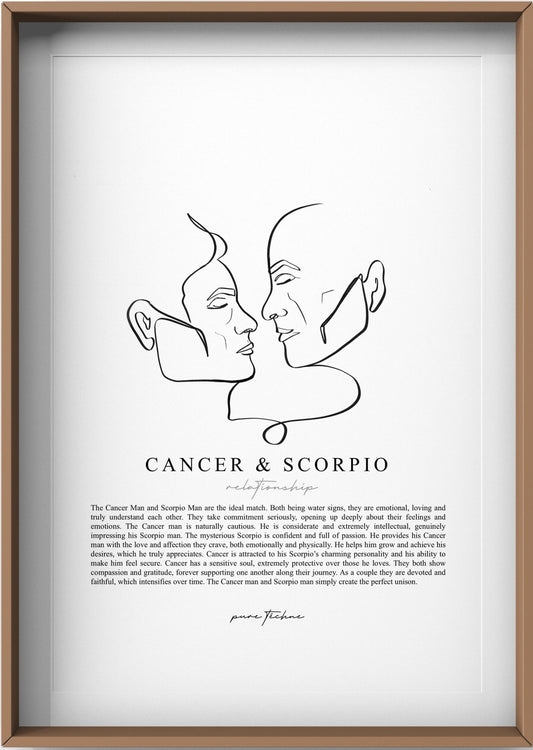 Cancer Man & Scorpio Man