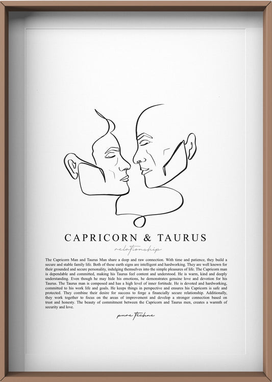 Capricorn Man & Taurus Man