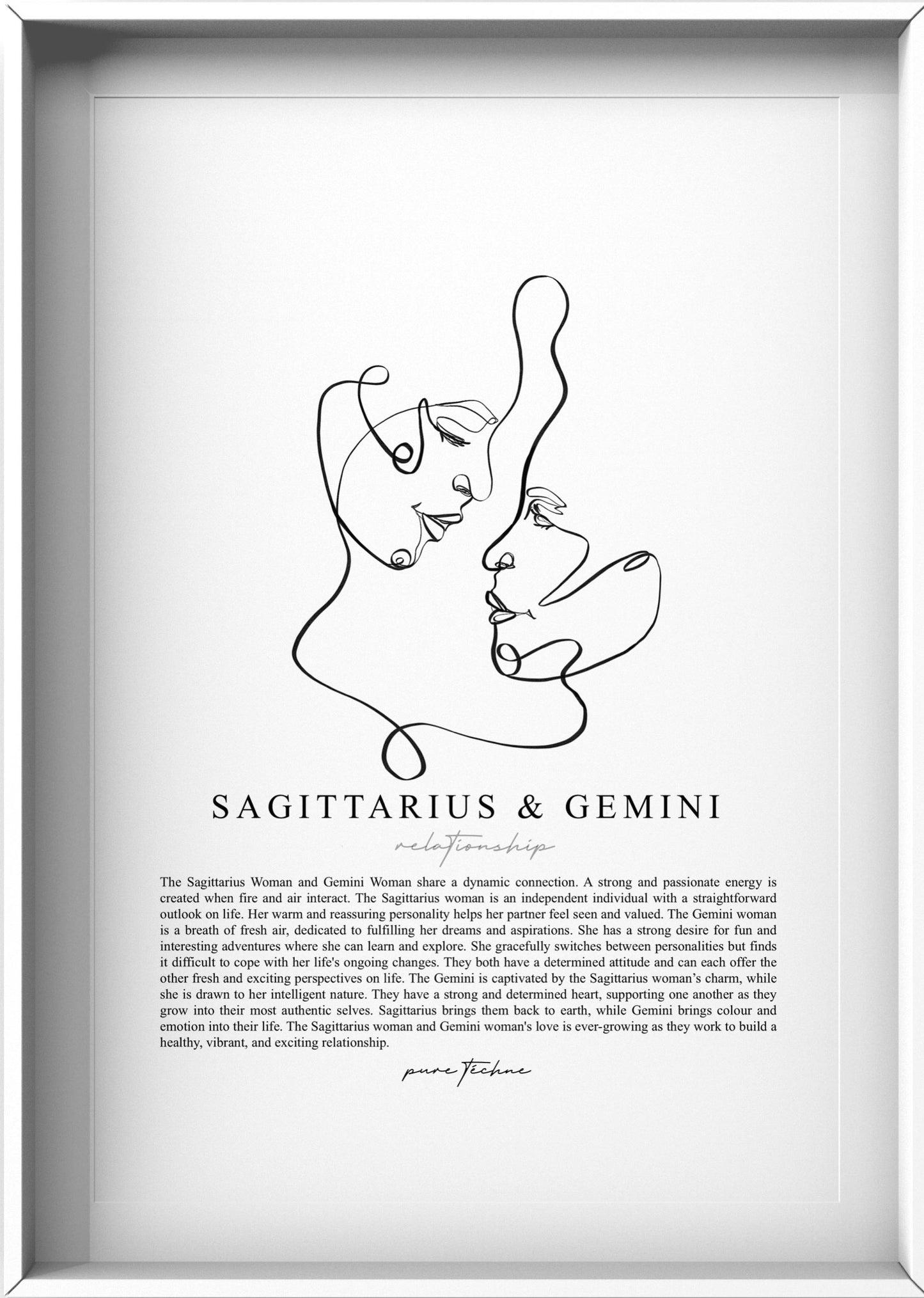 Sagittarius Woman & Gemini Woman