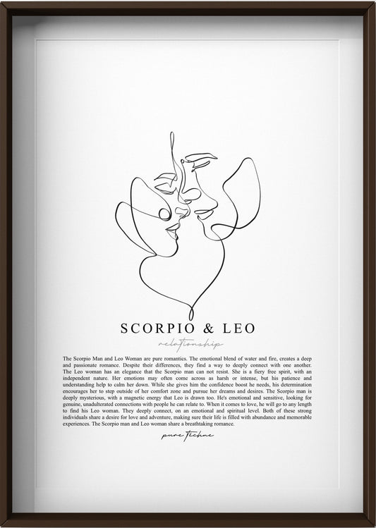 Scorpio Man & Leo Woman