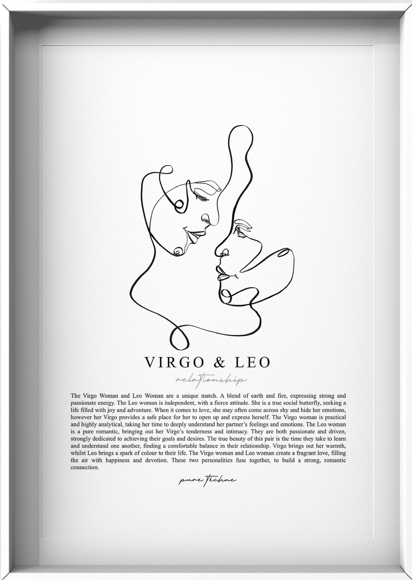 Virgo Woman & Leo Woman