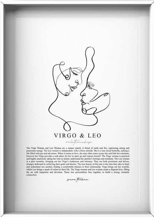 Virgo Woman & Leo Woman