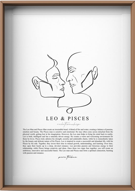 Leo Man & Pisces Man