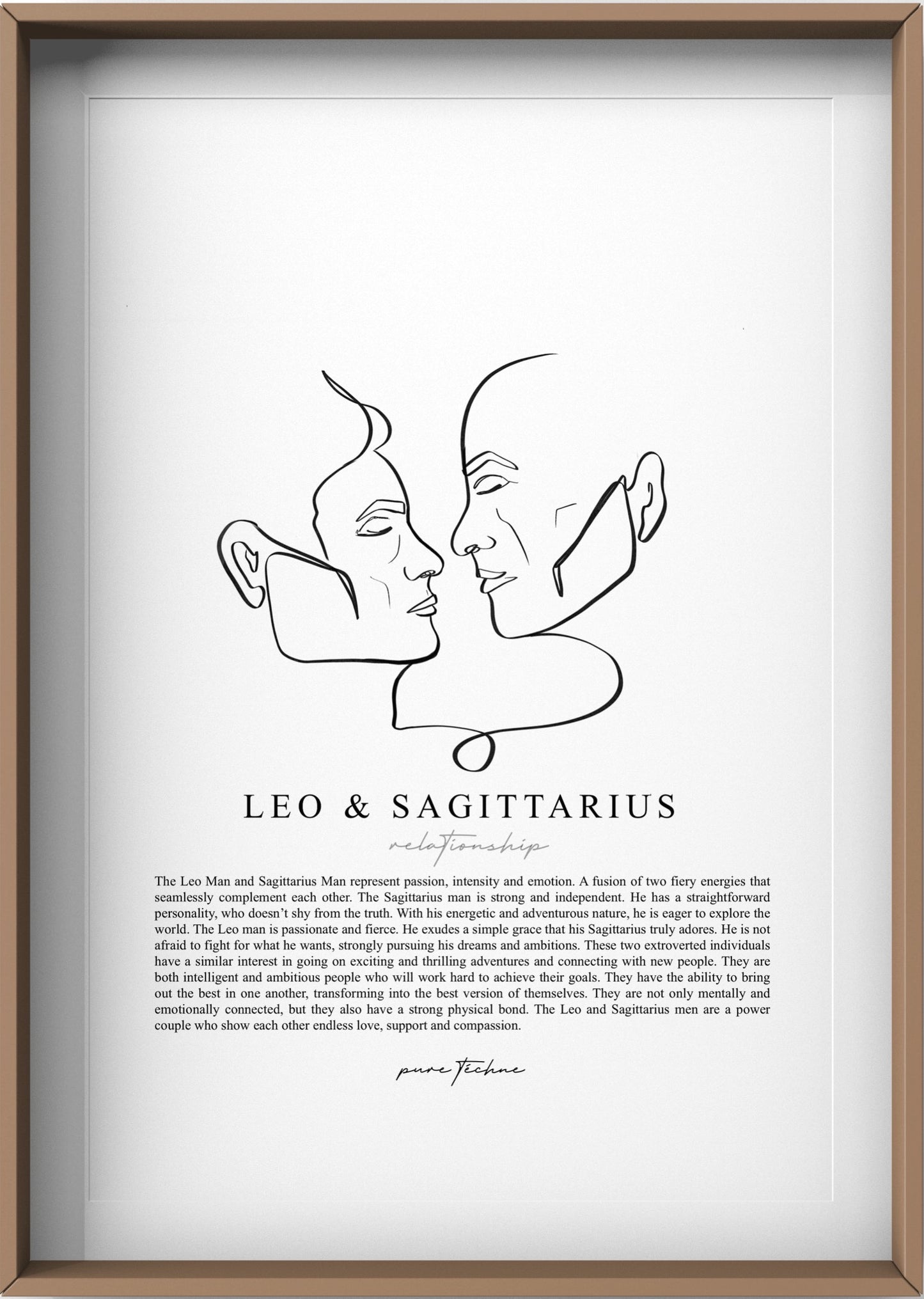 Leo Man & Sagittarius Man