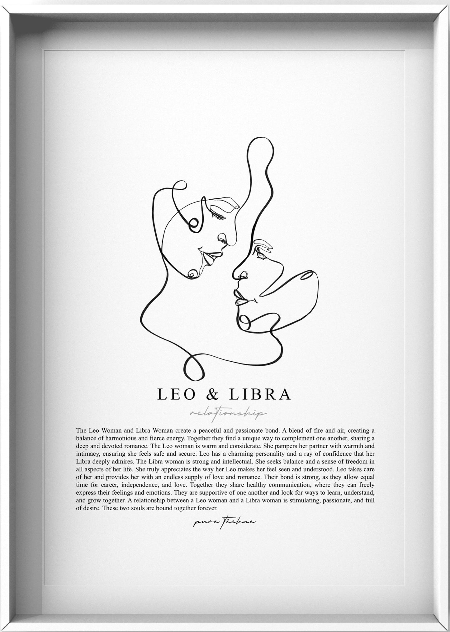 Leo Woman & Libra Woman