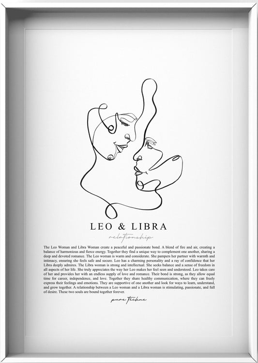 Leo Woman & Libra Woman