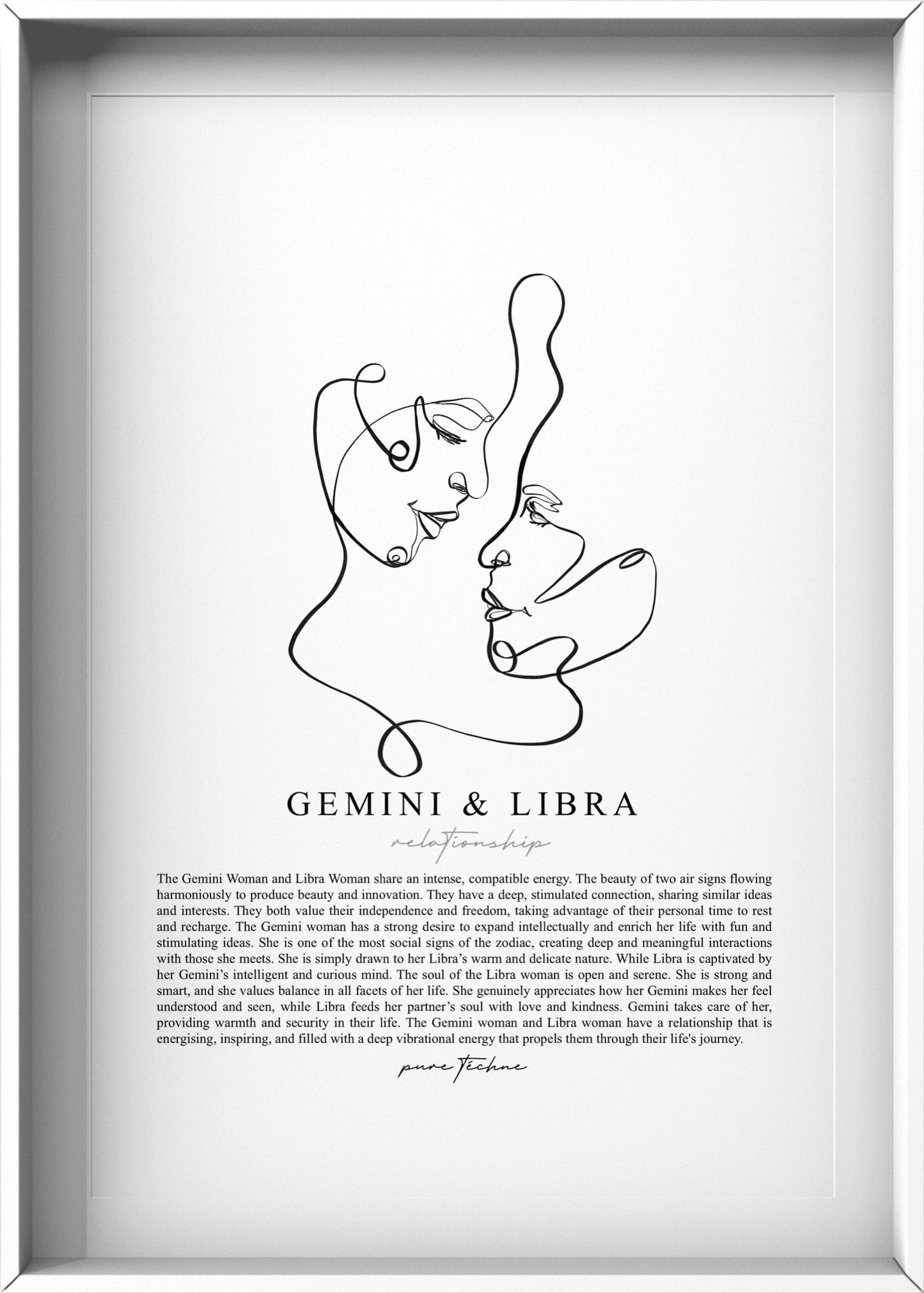 Gemini Woman & Libra Woman