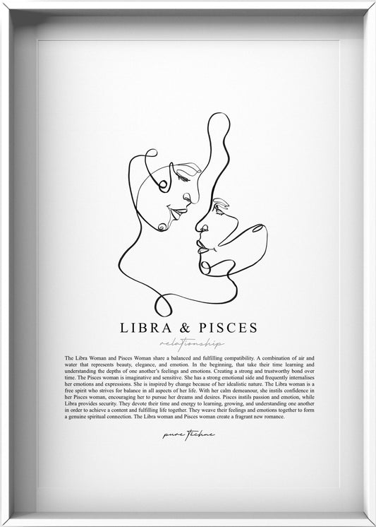 Libra Woman & Pisces Woman