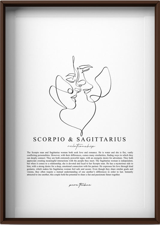 Scorpio Man & Sagittarius Woman