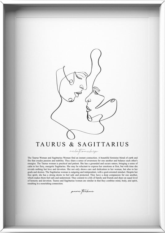 Taurus Woman & Sagittarius Woman