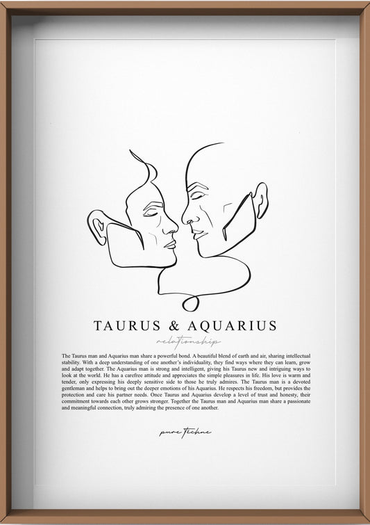 Taurus Man & Aquarius Man