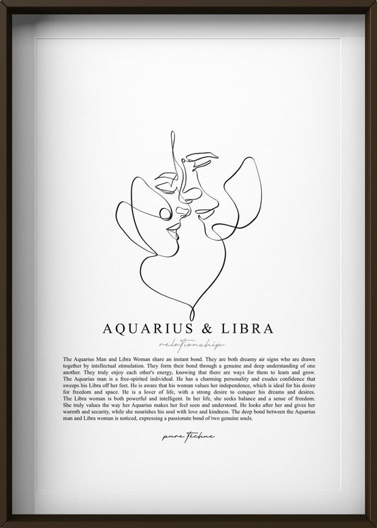 Aquarius Man & Libra Woman