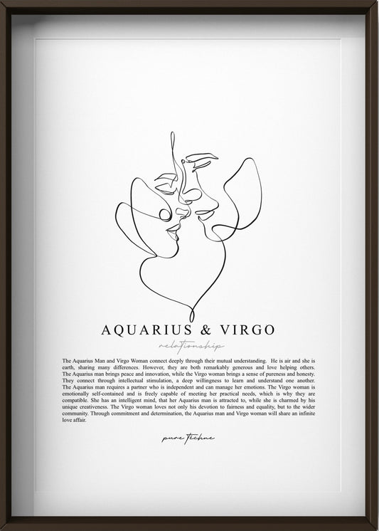 Aquarius Man & Virgo Woman
