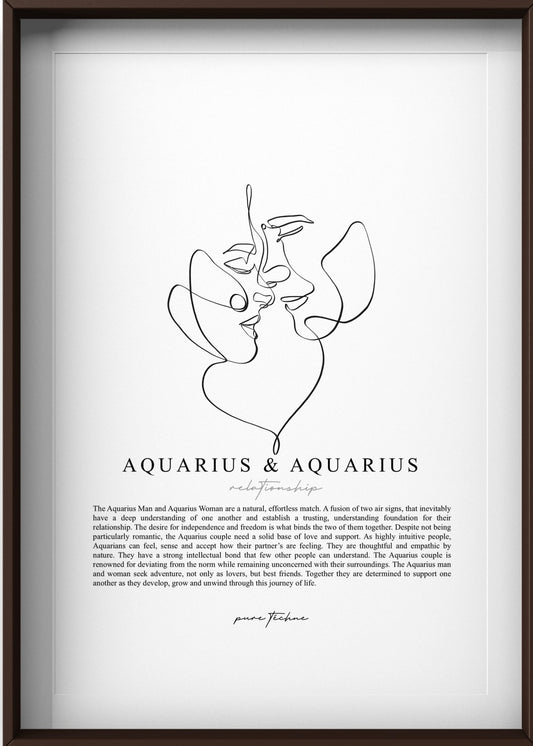 Aquarius Man & Aquarius Woman