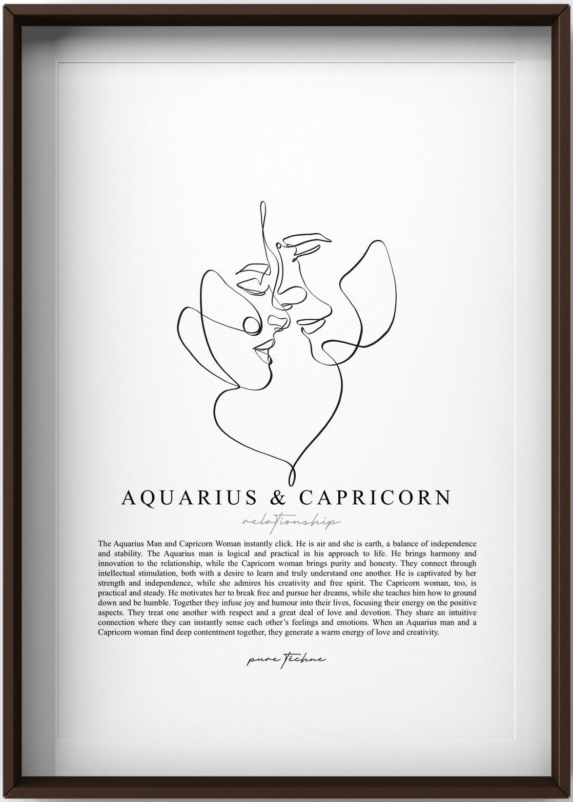 Aquarius Man & Capricorn Woman