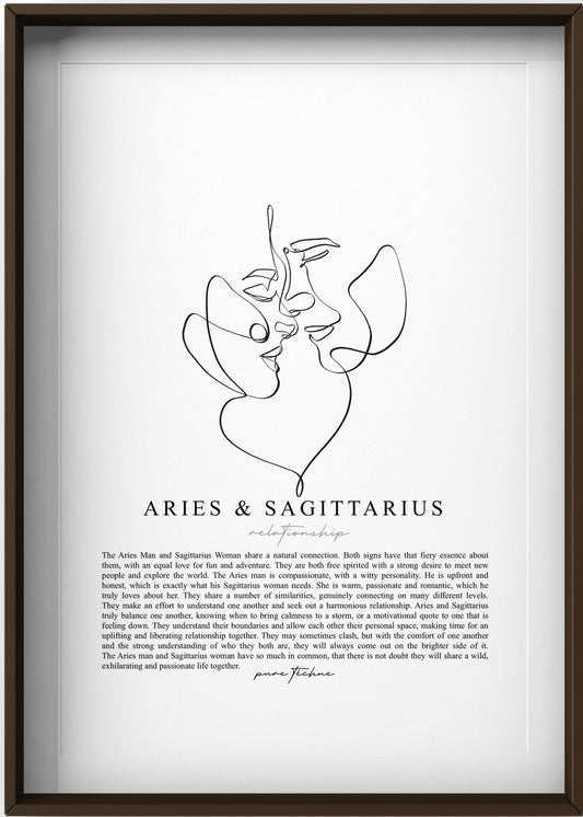 Aries Man & Sagittarius Woman
