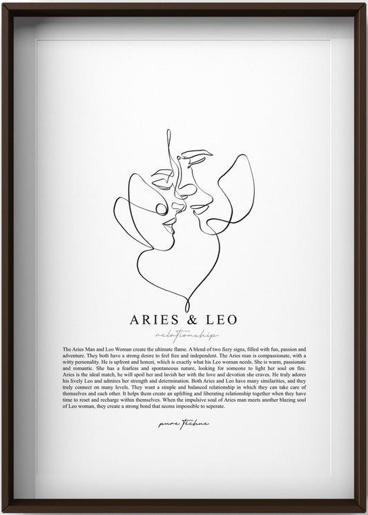 Aries Man & Leo Woman