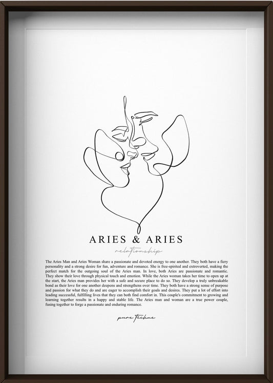 Aries Man & Aries Woman