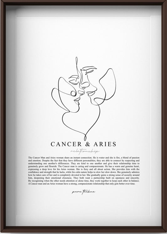 Cancer Man & Aries Woman