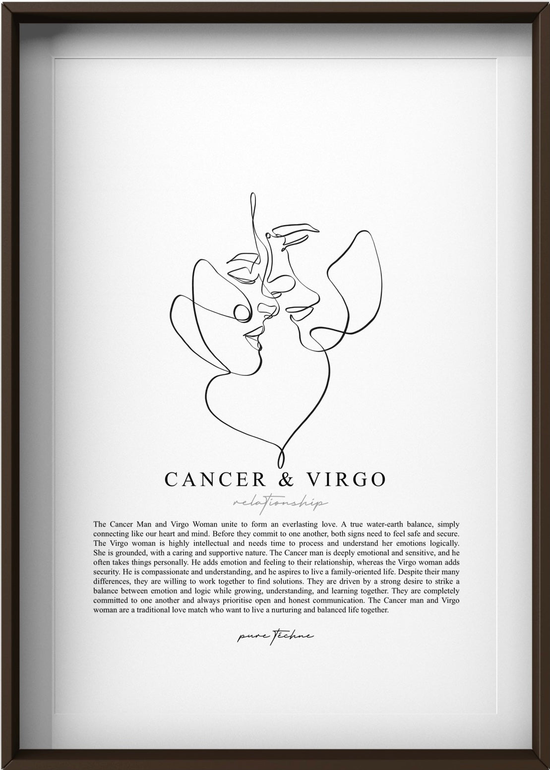Cancer Man & Virgo Woman
