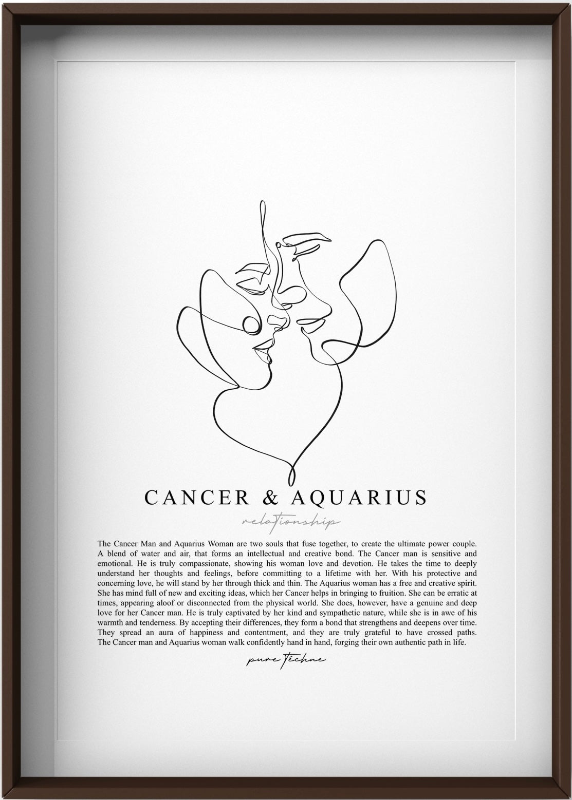 Cancer Man & Aquarius Woman
