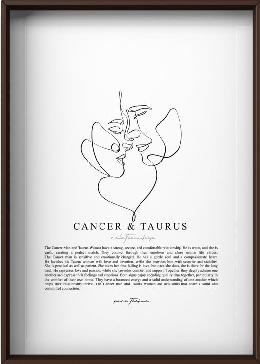 Cancer Man & Taurus Woman