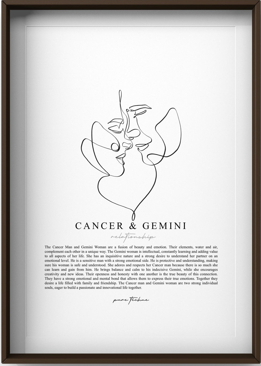 Cancer Man & Gemini Woman