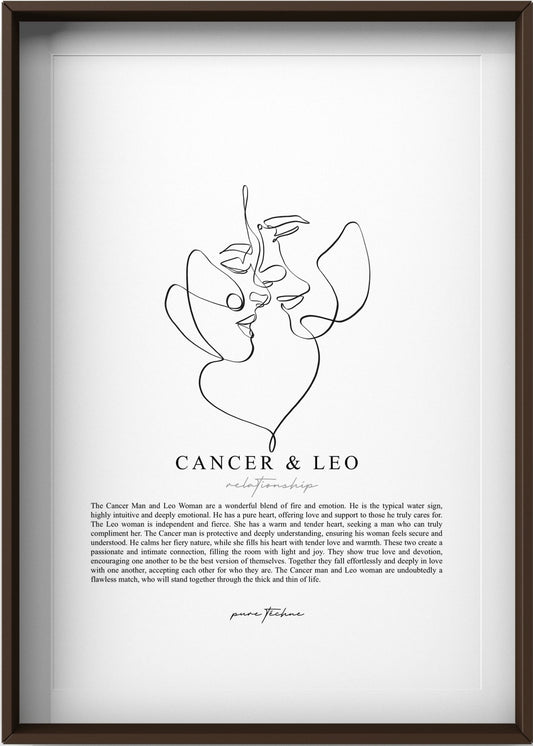 Cancer Man & Leo Woman