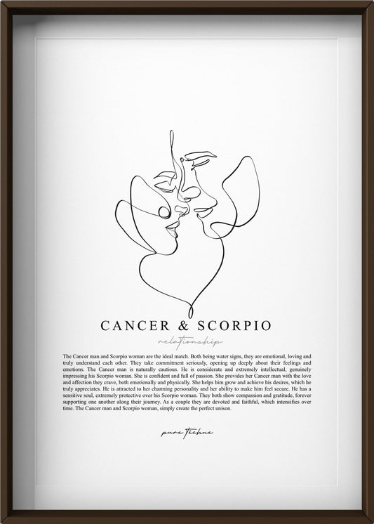 Cancer Man & Scorpio Woman