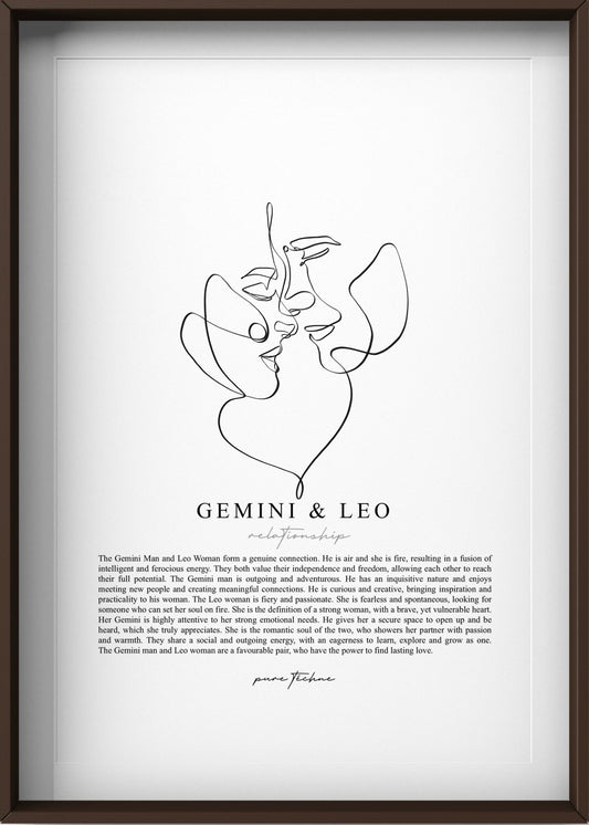 Gemini Man & Leo Woman