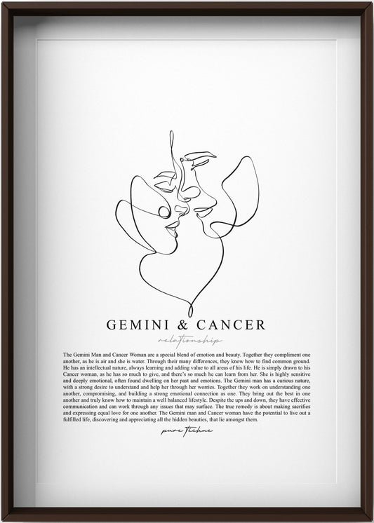 Gemini Man & Cancer Woman