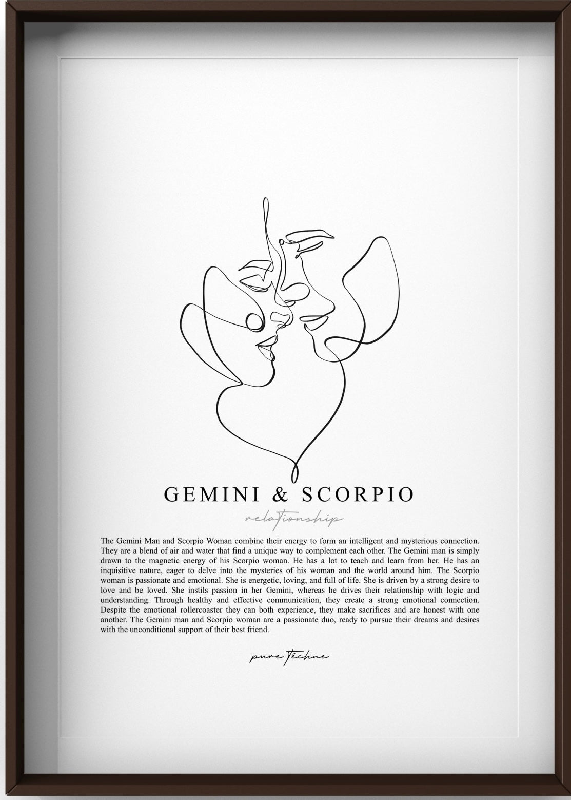 Gemini Man & Scorpio Woman