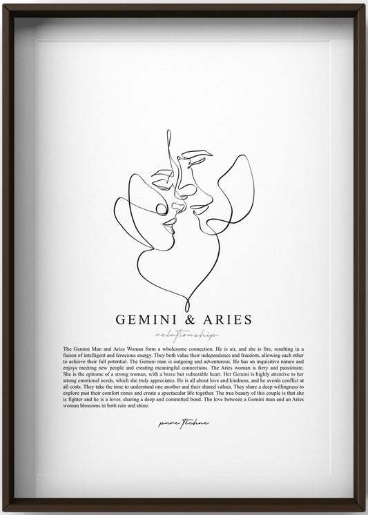 Gemini Man & Aries Woman