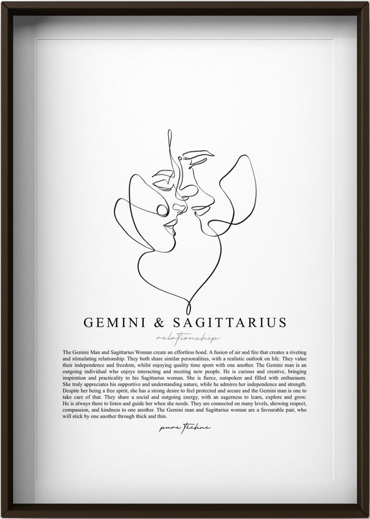 Gemini Man & Sagittarius Woman