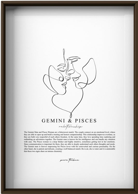 Gemini Man & Pisces Woman