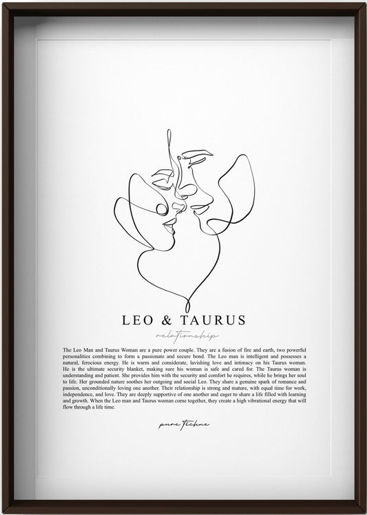 Leo Man & Taurus Woman