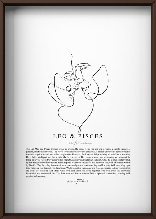 Leo Man & Pisces Woman